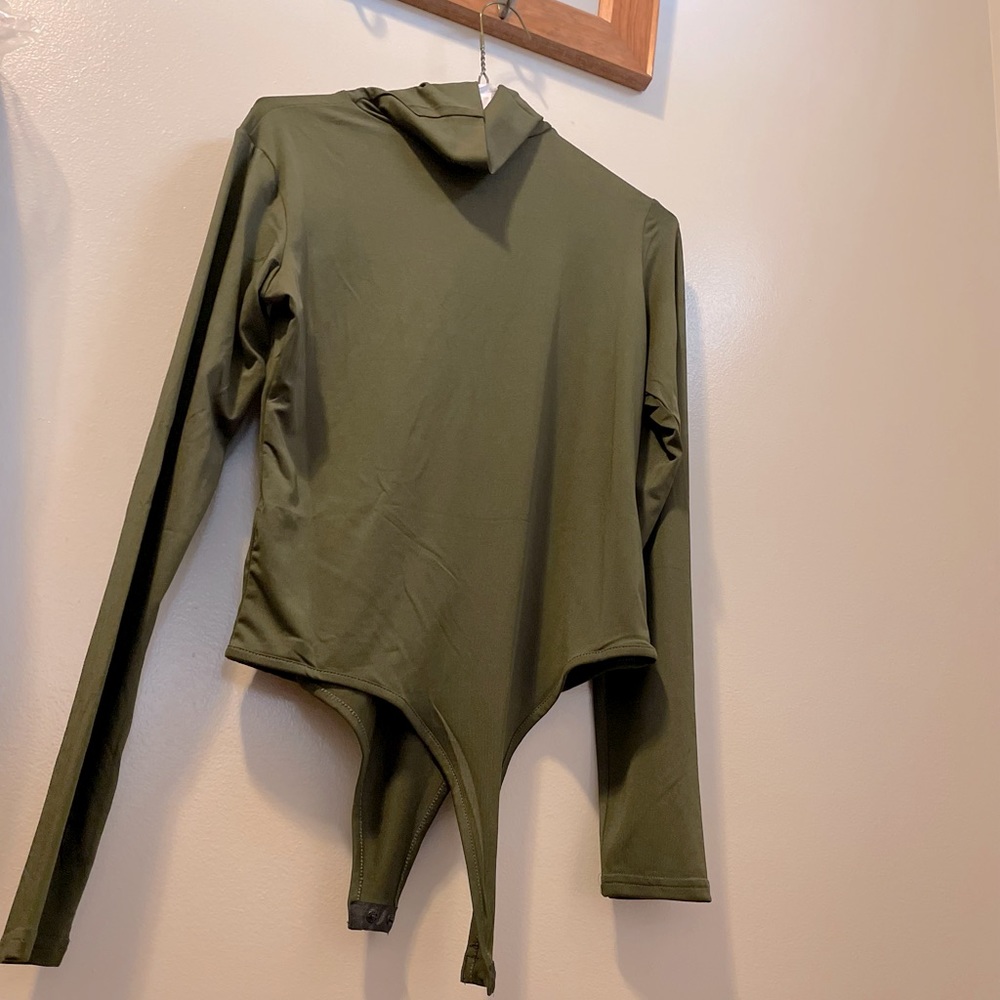 Army Green Turtleneck